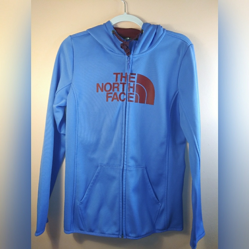 Women's The North Face zip up sweatshirt